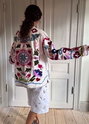 Maggie jakke Flower Festival Sissel Edelbo 